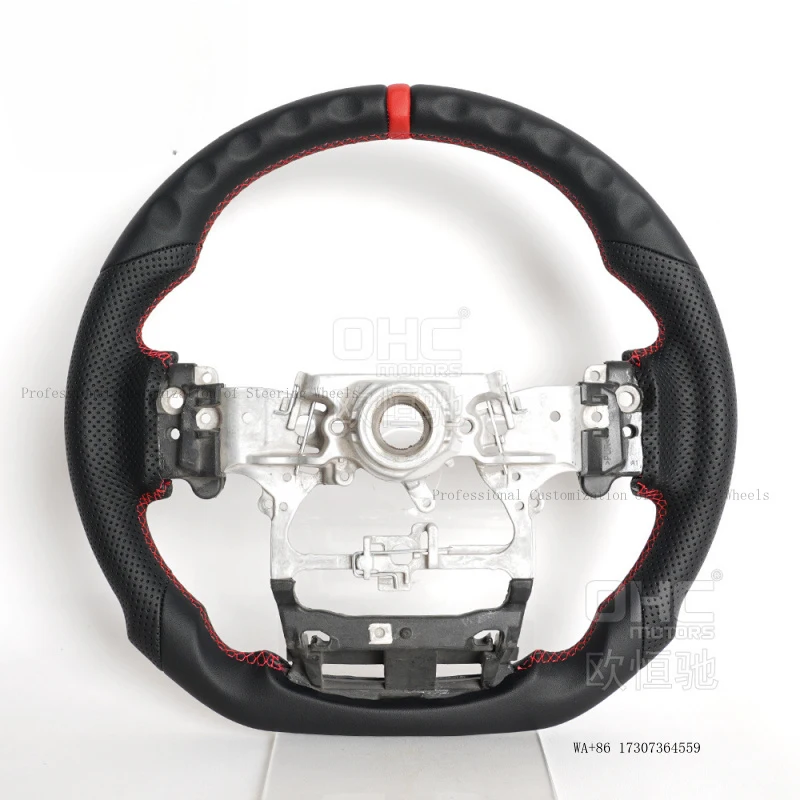 modification and upgrade of 24 models of Suitable for Toyota's entire LC250 Prado series with full leather D-type sports steerin