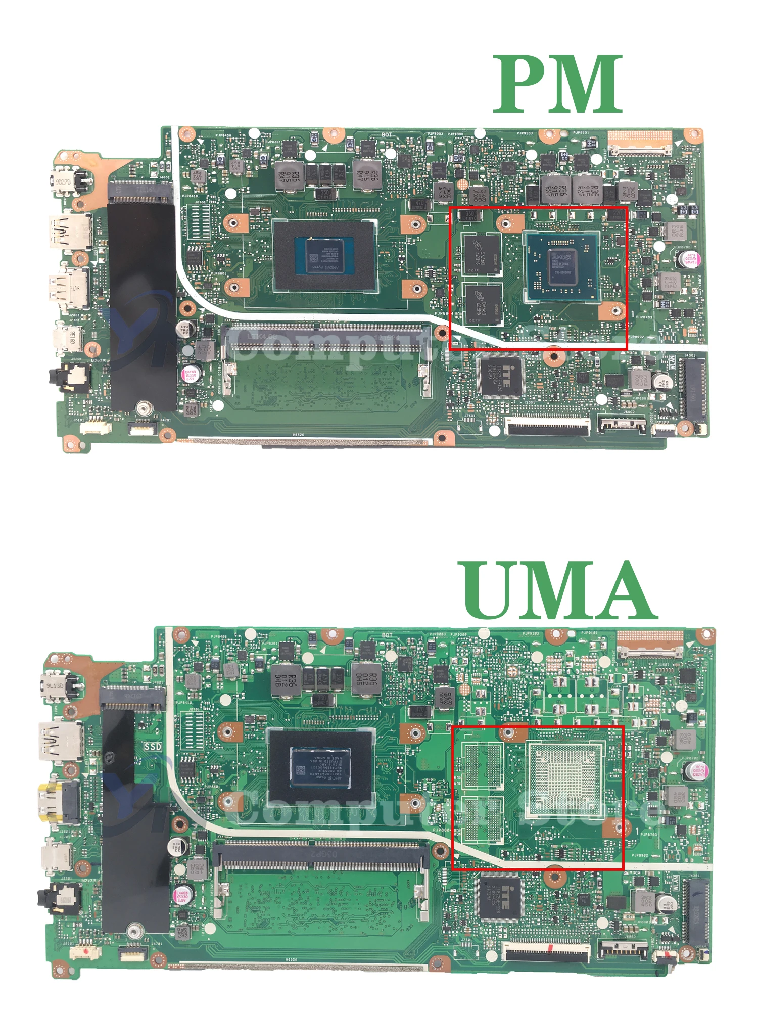 Imagem -03 - Placa-mãe do Portátil para Asus X512da X512dk X512d X712dk X712dk F512d F512da R33200u R5-3500u 4g-ram