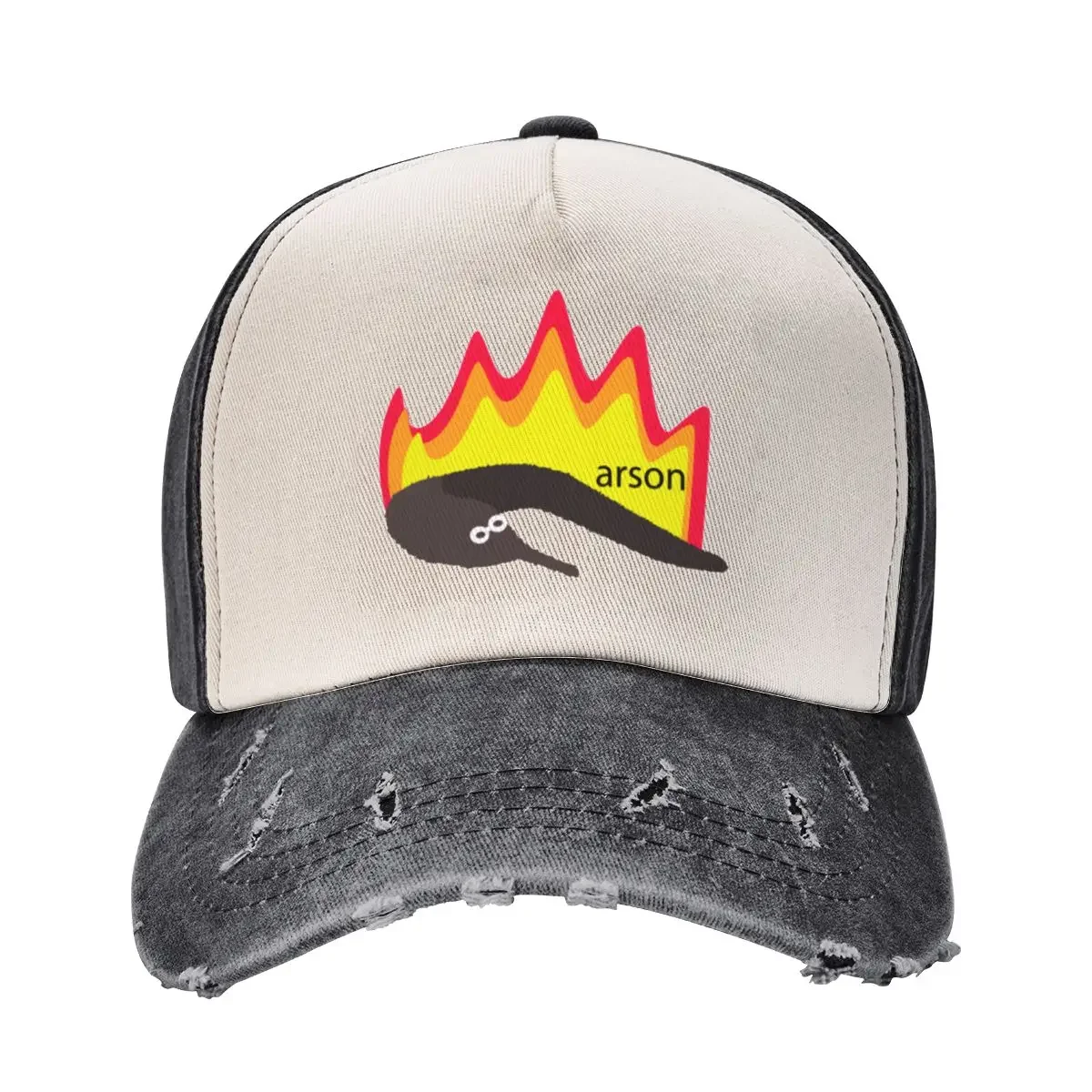 Arson Worm On A String Baseball Cap Dropshipping New In Hat Luxury Woman Men's