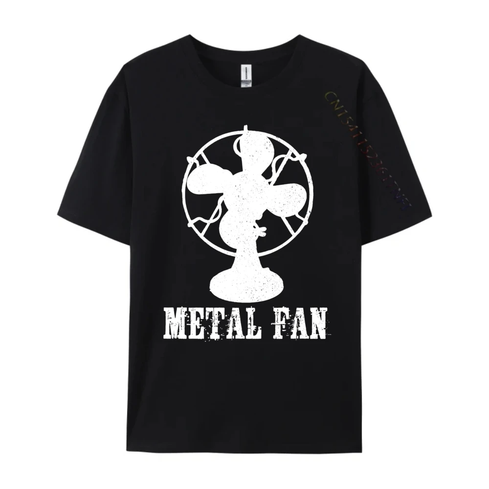 Metal Fan Funny Black Death Head Festival T Shirts For Men Men's Clothing Street Wear T Shirt Sale Graphic