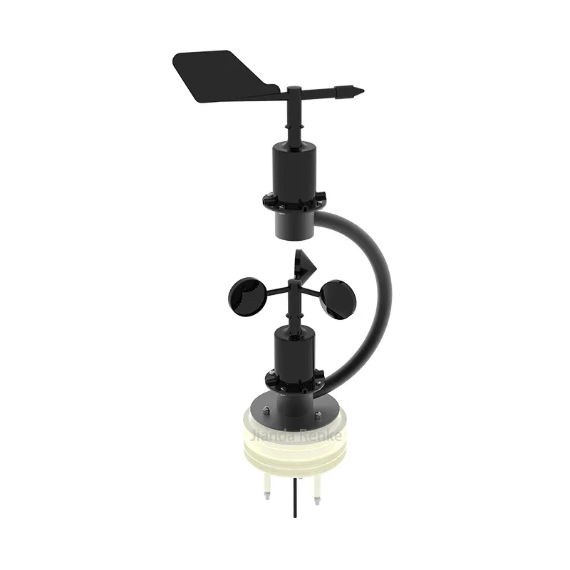 

2025 Smart Farming Temperature Humidity Noise PM2.5 PM10 All in One Portable Weather Station With Wind