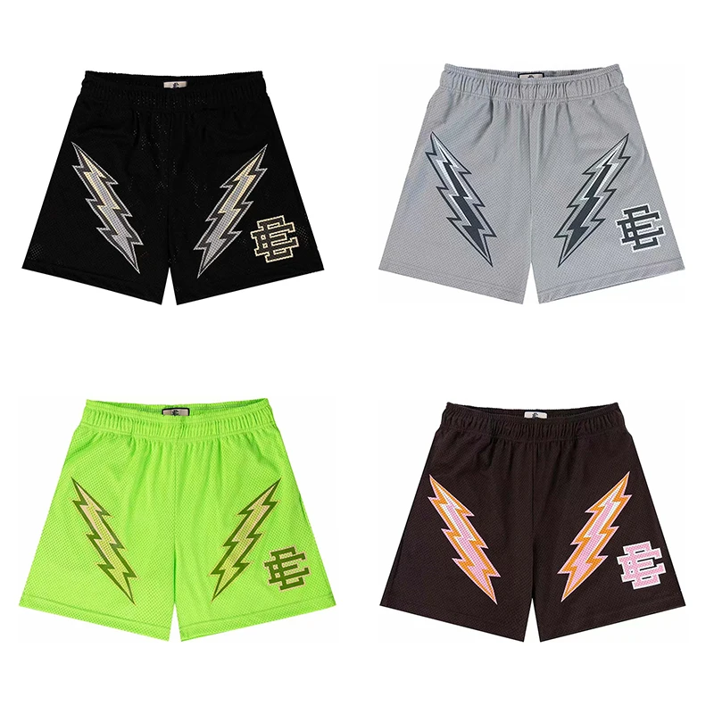 EE Eric Emanuel Men Beach Board Shorts fitness Training Workout Sport Short Pants Women Summer Gym Jogging Mesh Casual Shorts