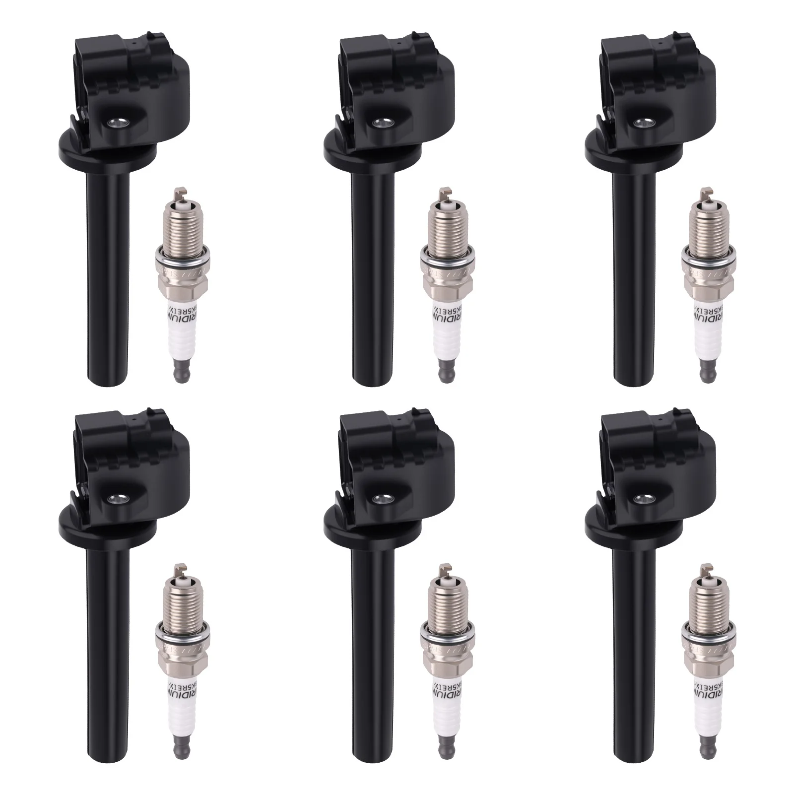 

UF-252 Ignition Coil Set with Iridium Plugs for Isuzu Trooper 3.5L 2000-2002