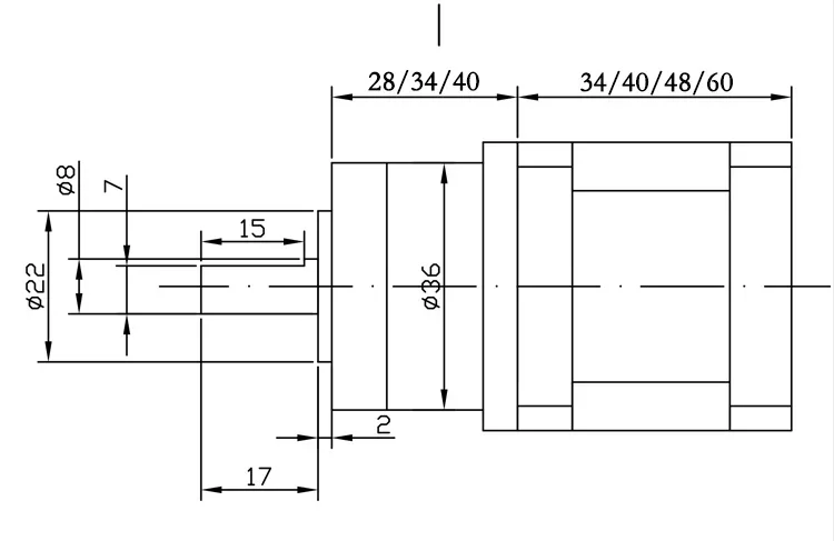 Nema 17 Stepper Motor Reducer 4-Lead 3.71:1~139:1 Ratio Planetary Gear Reducer For CNC 3D Printer High Torque Metal Gearbox