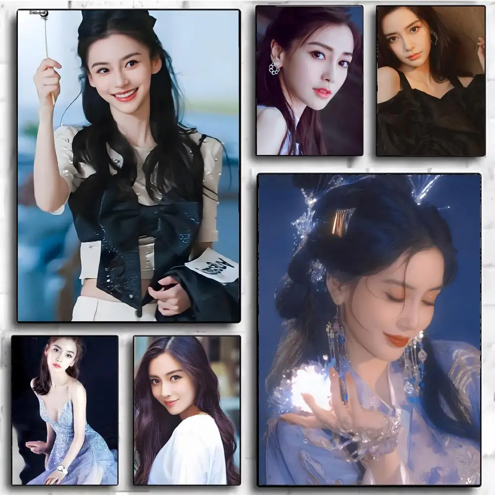 Elegant Glamorous Chic A-Angelababy Poster Modern Home Decor & Interior Design | Wall Art Collection