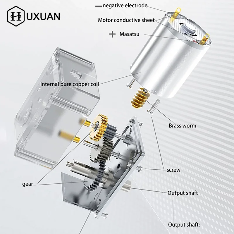 370 Reversible High Torque Worm Geared Motor DC 12V Reduction Motor Electric Drive Motor 10RPM 18RPM 30RPM 40RPM 68RPM 90RPM