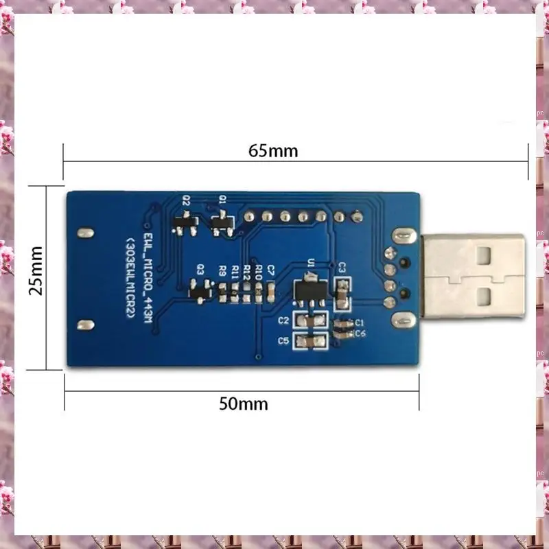 2025 مفتاح USB عن بعد للتحكم في تطبيق الهاتف المحمول/433 متر جهاز تحكم عن بعد 2.4G واي فاي مع وحدة نقل بيانات USB متعددة الوظائف، جهاز تحكم عن بعد