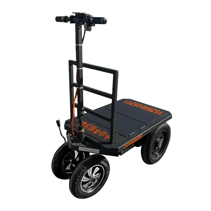 

CX Electric Carrier Platform Trolley Electric Engineering Car Sandstone Loading Truck