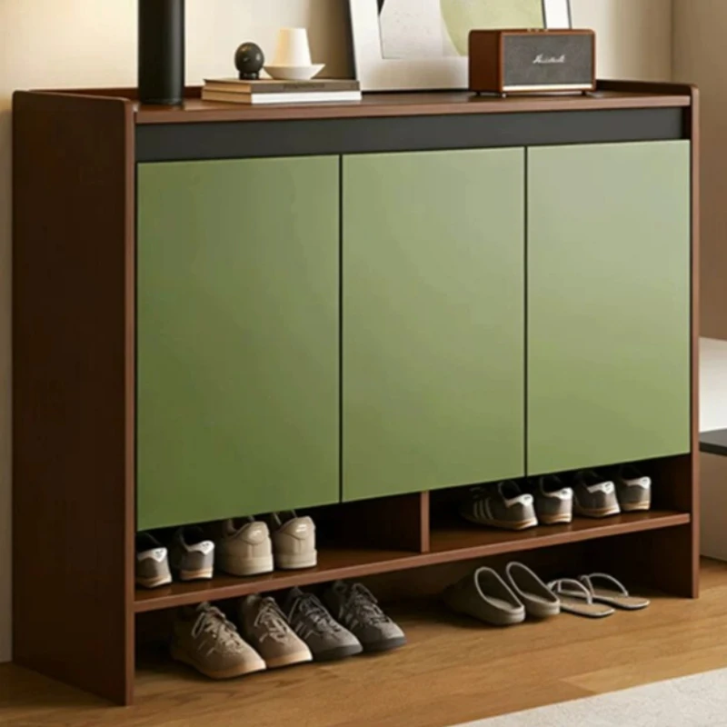 Box Doors Shoes Cabinets Hallway Wood Chest Dividers Shoes Cabinets Weird Farmhouse Organizador Zapatos Japanese Furniture