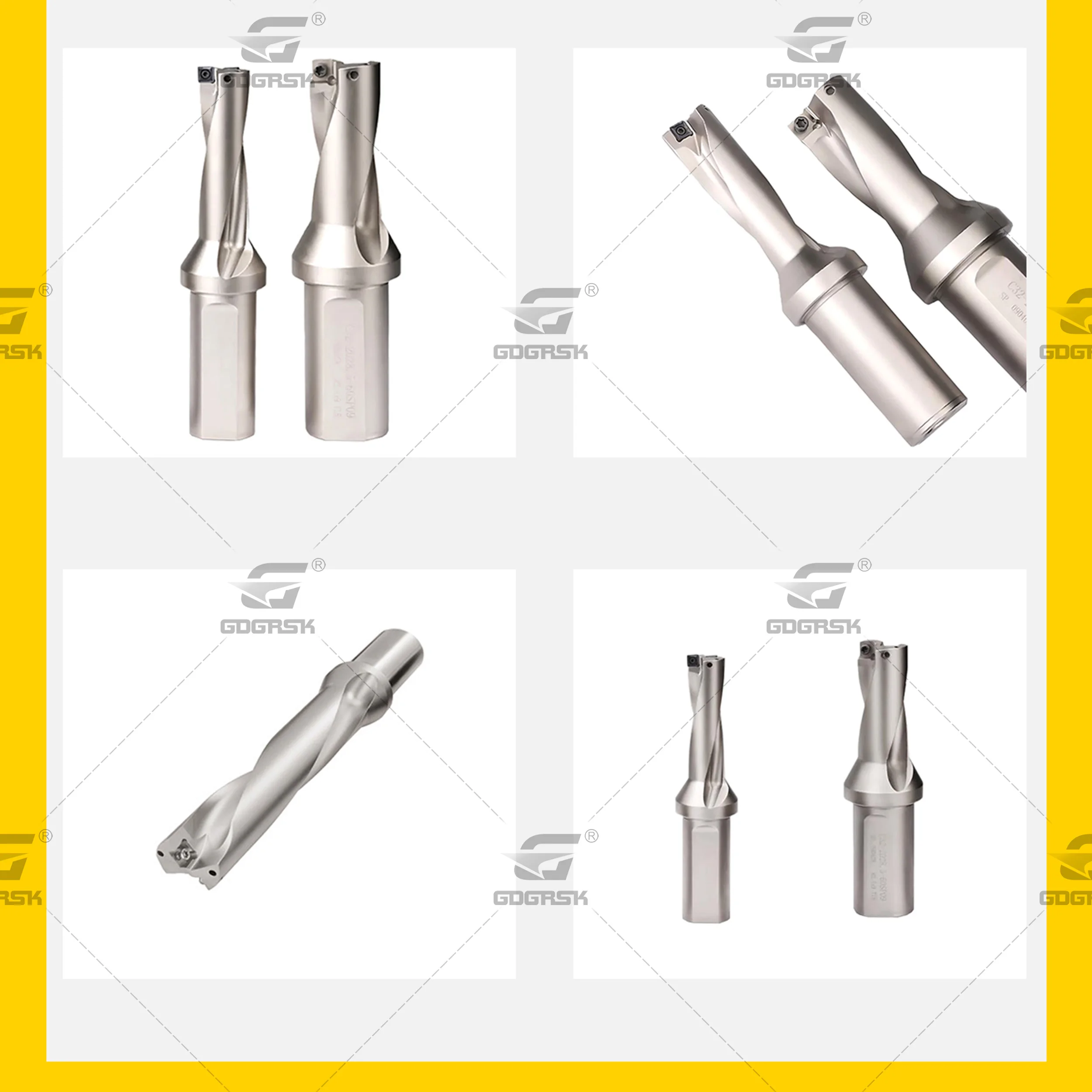 Imagem -03 - Broca da Série de sp u Broca Rápida Profundidade de 1421 mm 2d Bocado Indexável Perfuração para Cada tipo Lâmina da Série sp Maquinaria Tornos Cnc