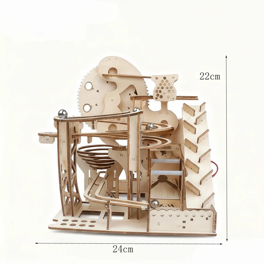 

OUZEY 3D деревянный набор STEM DIY - механическая модель научного лабиринта, развивающая игрушка-строитель для подростков и взрослых