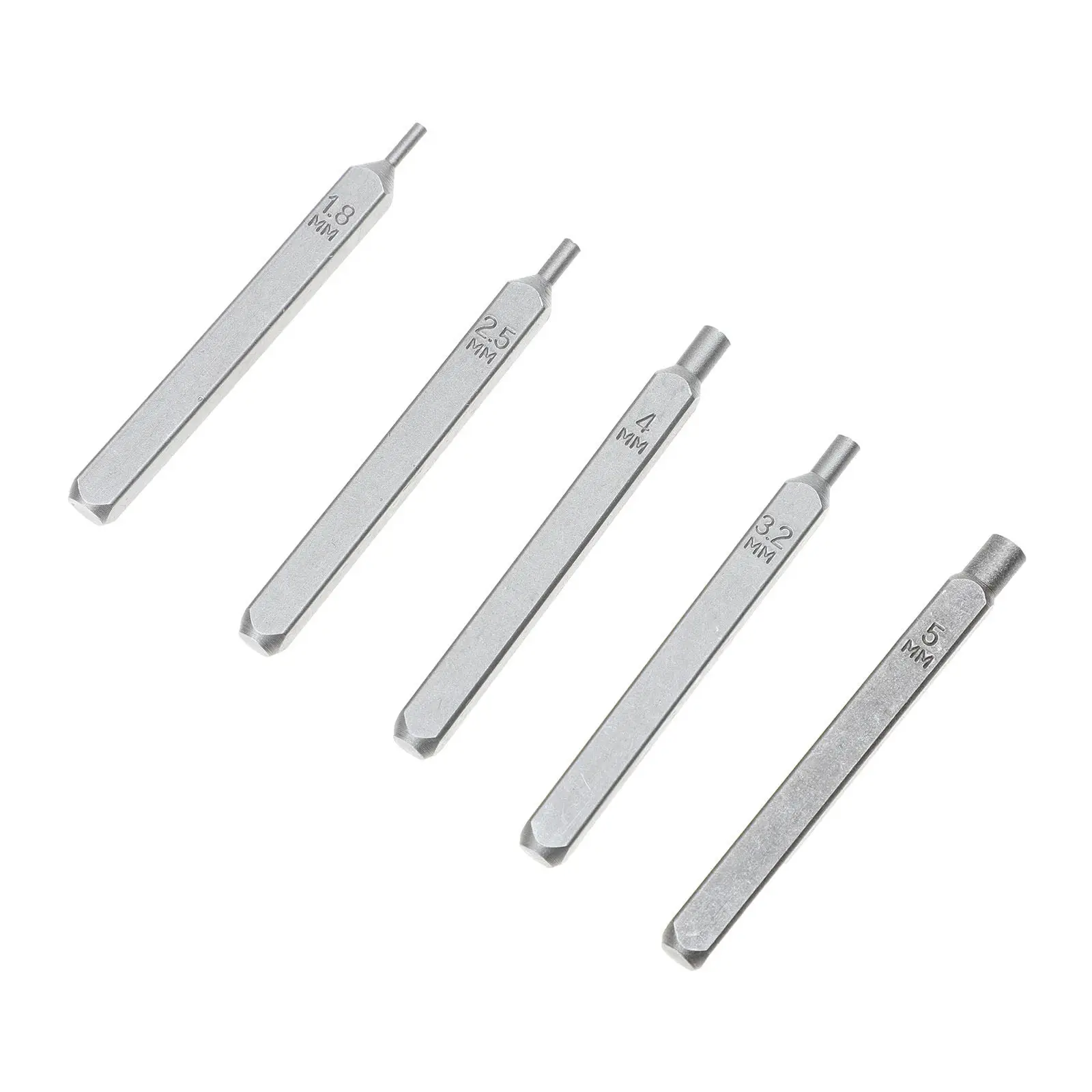 

5Pcs Jewelry Stamping Tool Practical DIY Craft Tool Kit Scientific Structure Convenient Inlay Improve Efficiency