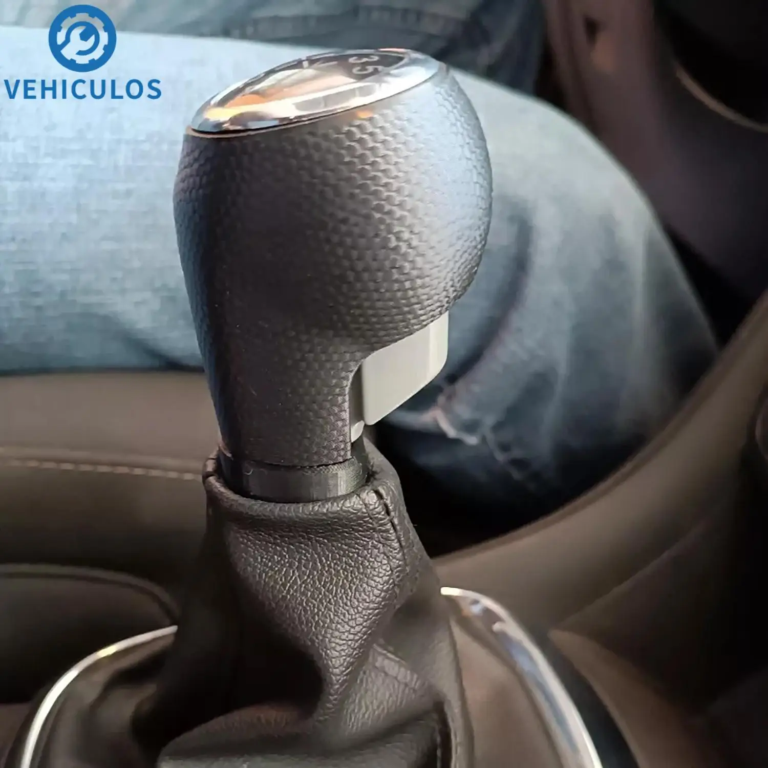 

1PC Car Gear Shift Knob For Chevrolet Trax 2011-2020 PU Leather + Plastic Black 5+R Shift Handball Gear Head Car Accessories