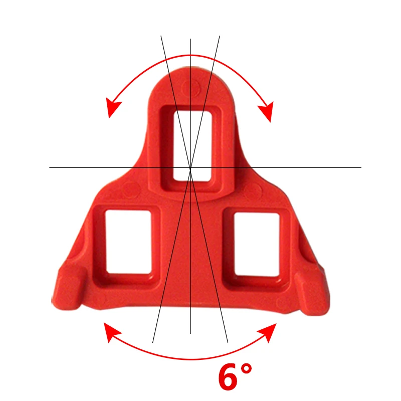 Bicycle Self-locking Pedal Cleats Set For Shimano SM-SH11 SPD-SL Cycling Pedals Part Mountain Road Bike Accessories