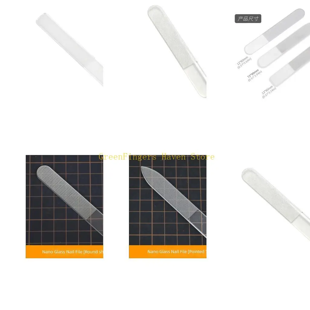 F68D Edges Trimming Glass Hobby Polishing File for Model Sanding and Cleanup Tool