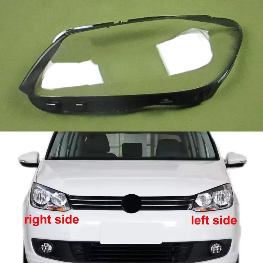 

For Volkswagen VW Touran 2011-2015 Headlight Cover Lampshade Head Lamp Headlamp Shell Plexiglass Replace Original Lens
