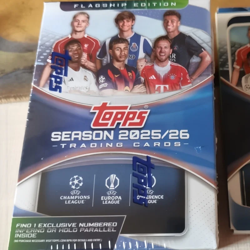 

Topps Football Star Cards Soccer Trading Cards Uefa Club Competitions Hanger Box Collectible For Sports Collectors