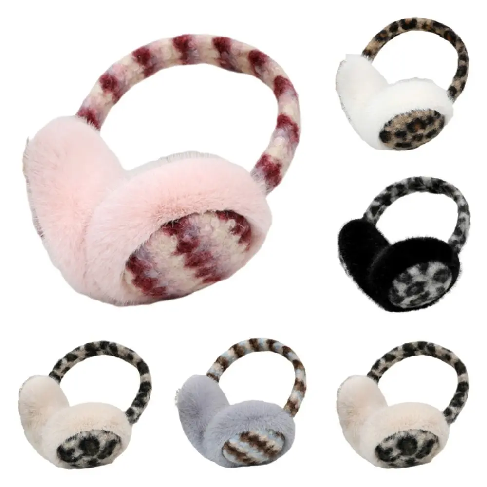 غطاء للأذنين من القطيفة قابل للطي مقاوم للرياح وسميك ودافئ للأذن يحافظ على دفئا قناع أذن مرن مقاوم للبرودة للأنشطة الخارجية