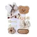 9pcs milky white