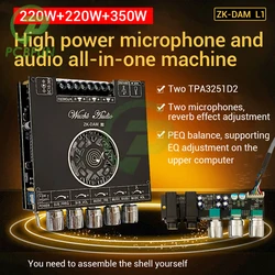 YS-AS21 2*220W+350W 2.1 Channel BT Digital Power Amplifier Board TPA3251 AMP Subwoofer Treble Bass Tone Audio APP USB Function