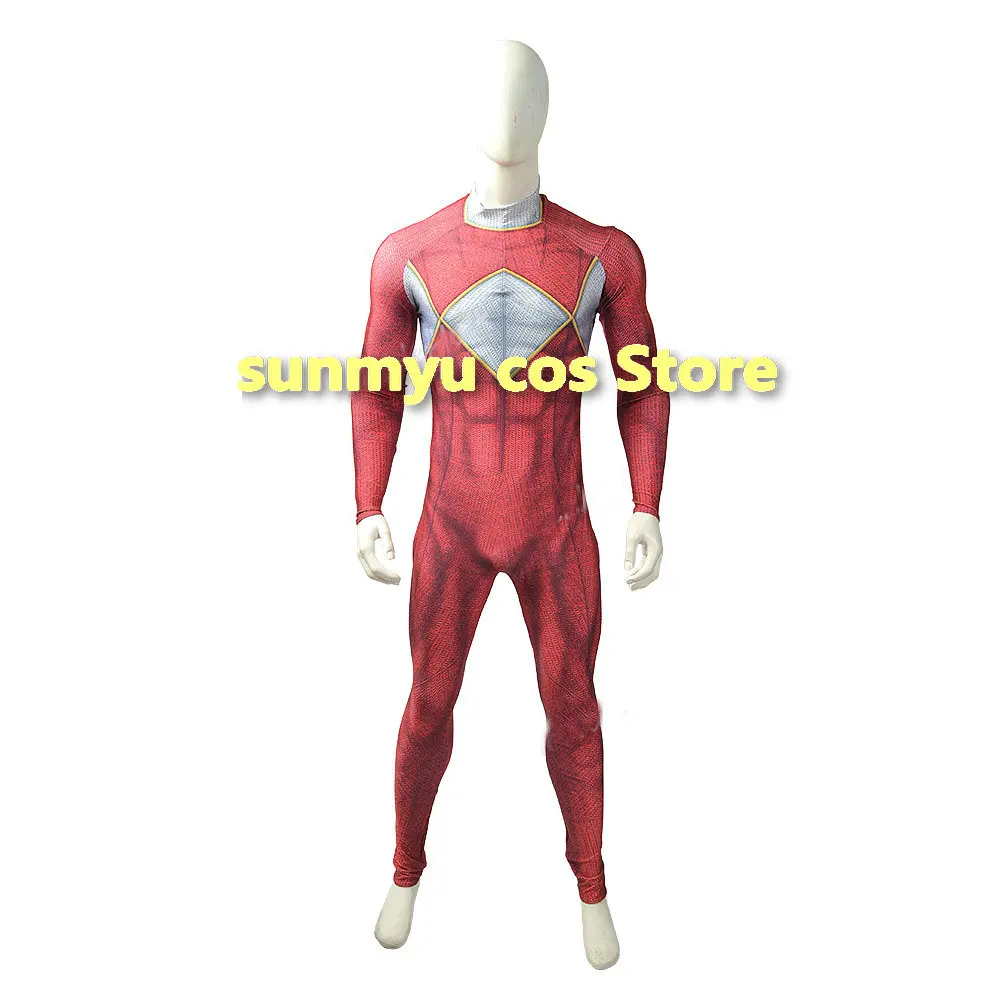 

Kyoryu Sentai Zyuranger красное боди косплей костюм индивидуальный размер