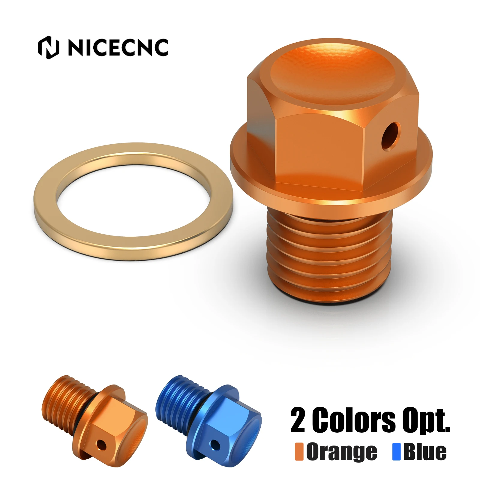For KTM EXC 300 EXC 250 SX 125 SXF 250 SXF 450 XCW 300 2000-2023 M12xP1.5 Magnetic Oil Drain Plug Bolt Nut For Husqvarna TE 300
