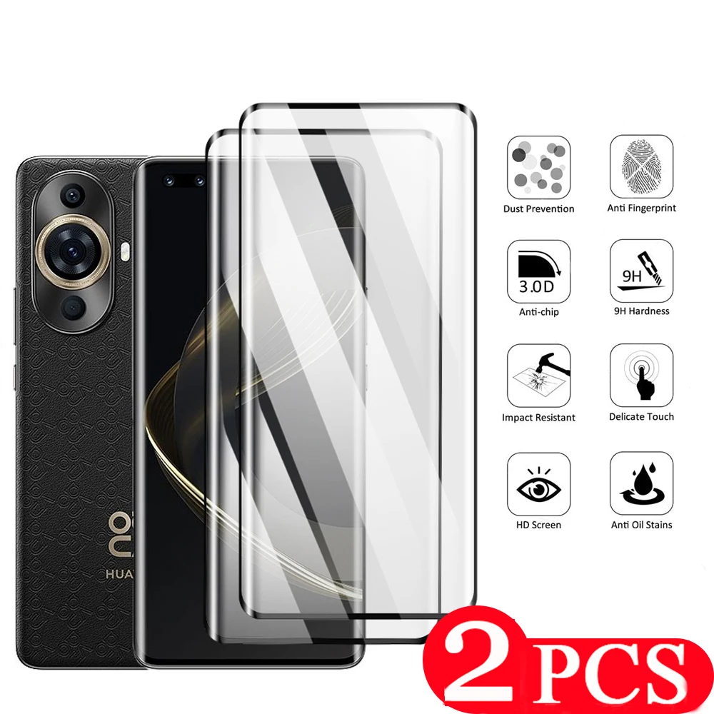 2Pcs 9D For Huawei Nova 9 10 pro 11 Ultra 10Z 8 8i SE Youth 4G Tempered glass phone screen protector protective film smartphone