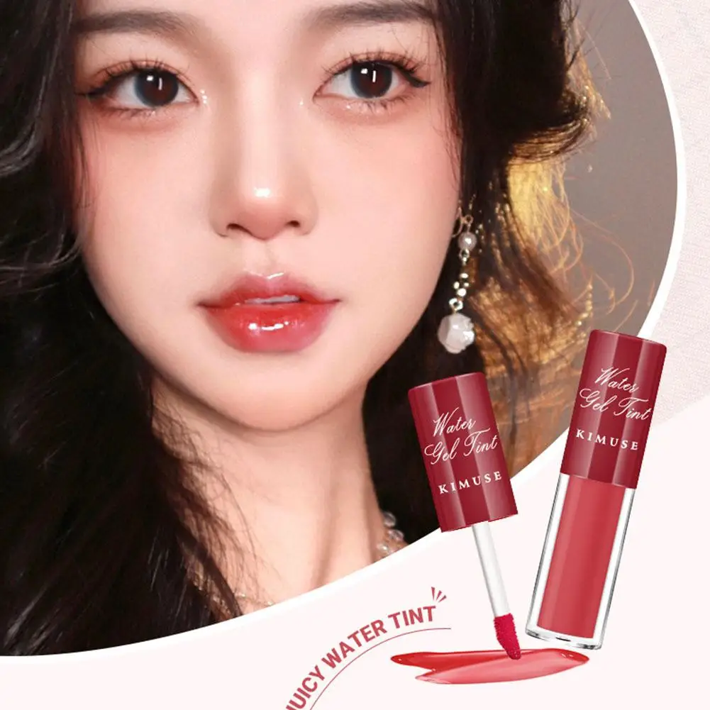 Lasting Sexy Mirror Water Lip Glaze Waterproof Moisturizing Lip Non-stick Stain Glossy Gentle Lipstick Waterproof Cup V6m9