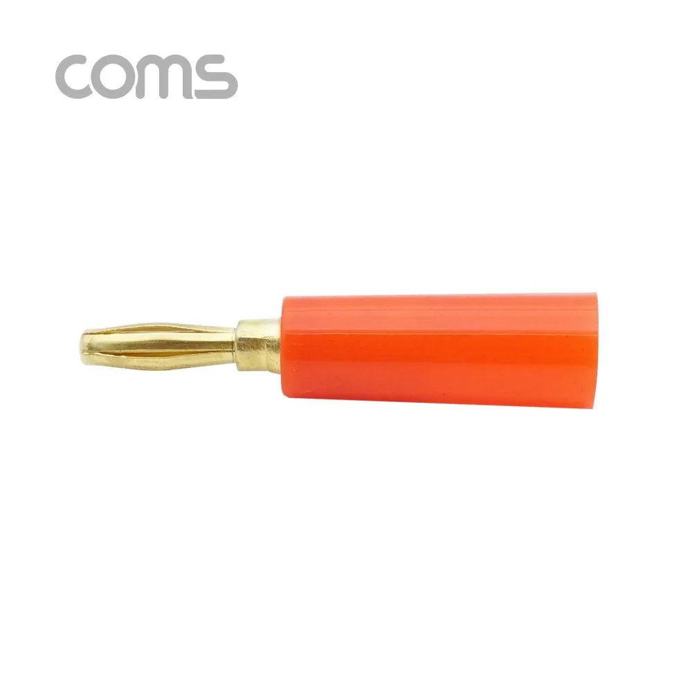 Coms K9352 RCA Banana plug common-Red-