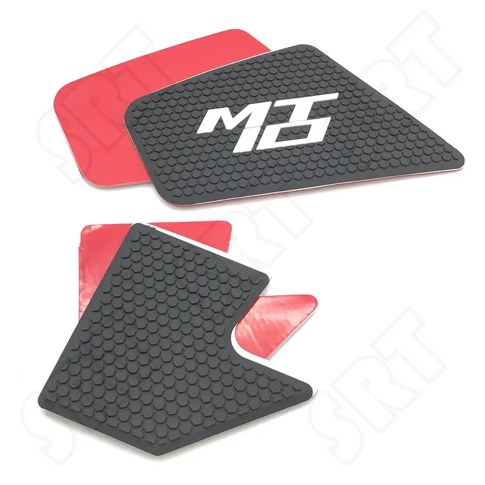 Motocicleta TankPad Side Combustível Tanque de Tração, Joelho Grips, Anti Slip Pads, Fits para Yamaha MT 10, MT10 SP, MT-10, ABS, FZ10, FZ-10, 2016-2023