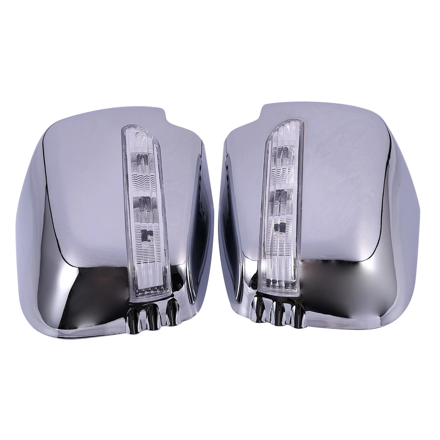 Car Door Mirror Covers with LED for Mitsubishi Triton L200 2005-2014 Pajero Sport 2011