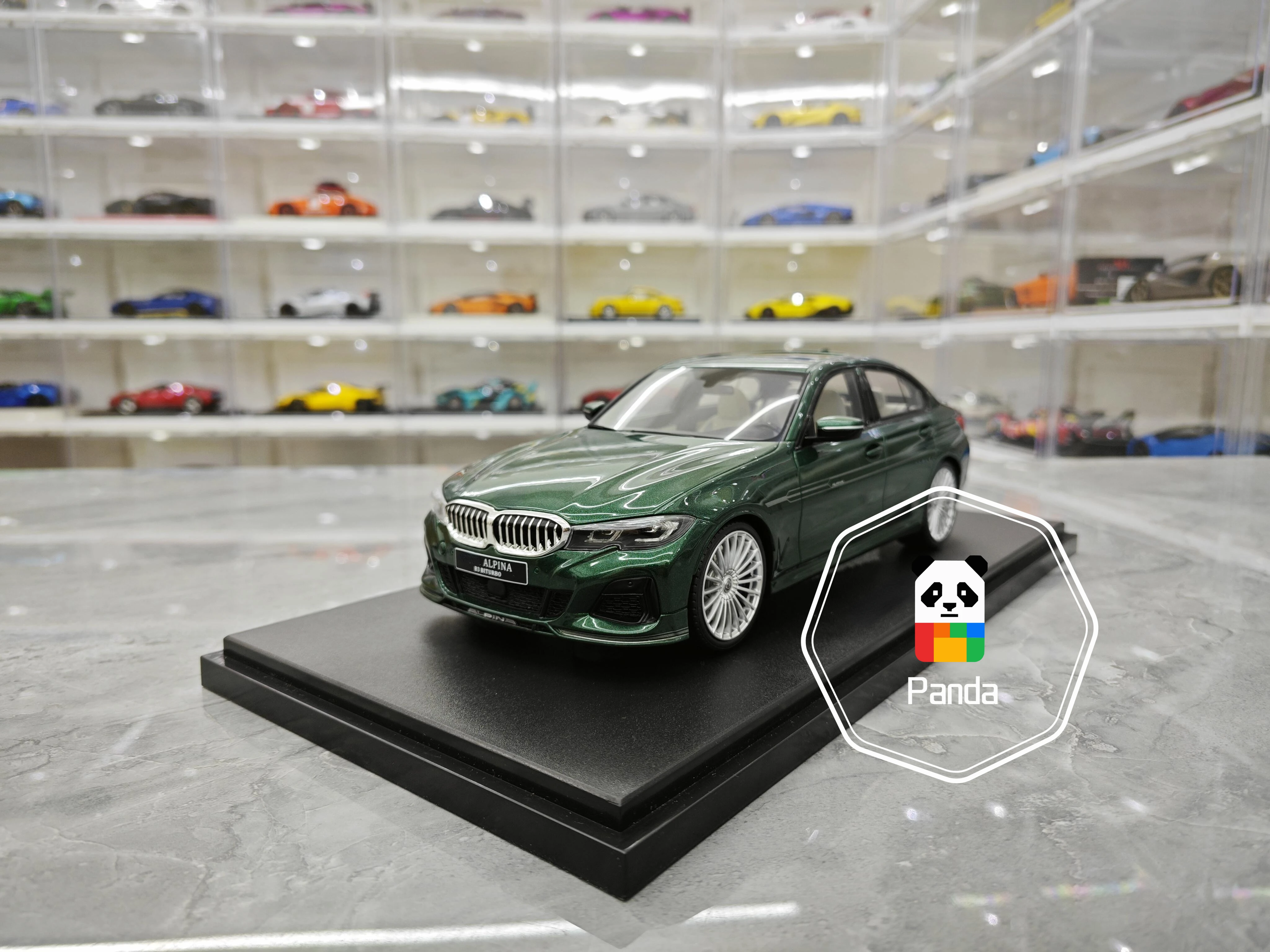 GT Spirit 1/18 ALPINA B3 Limited Edition Simulation Resin Car Model Collector Collectible Ornament Classic Static Viewing