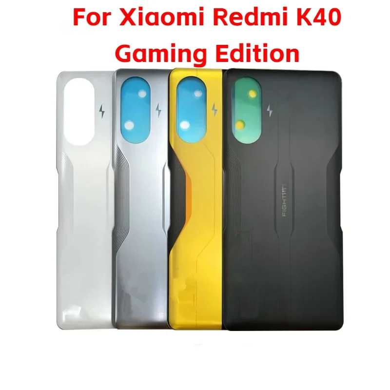 

Housing For Redmi K40 Gaming Edition 6.67" Glossy Glass Battery Cover Repair Replace Back Door Rear Case