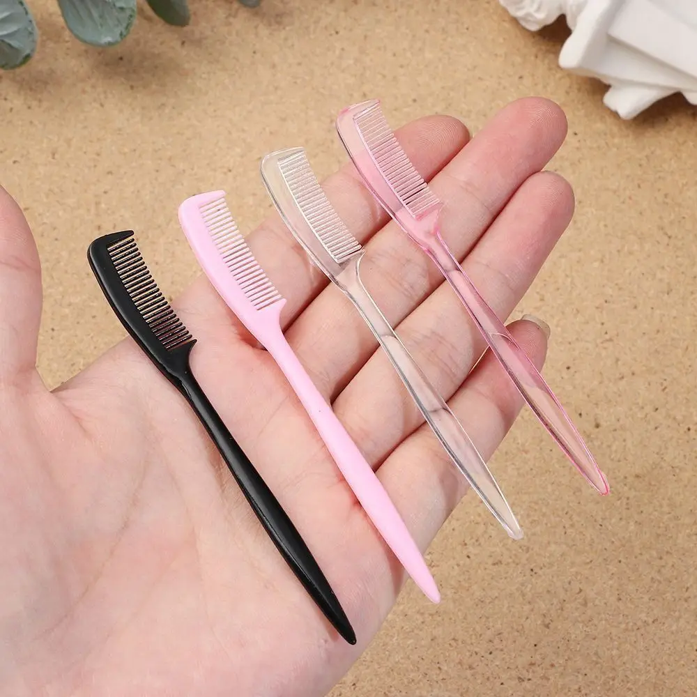 5pcs New 9cm/10.3cm/7.5cm Plastic Comb Cute Transparent Eyelash Eyebrow Comb Dollhouse Decorations BJD Doll/1/3 1/4 1/6 1/8 Doll