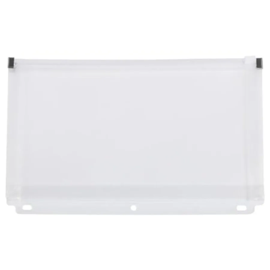 

Plastic Punch Envelopes with Zip Closure - #10 Wallet Booklet - 6 x 9 1/2 - -/Pack