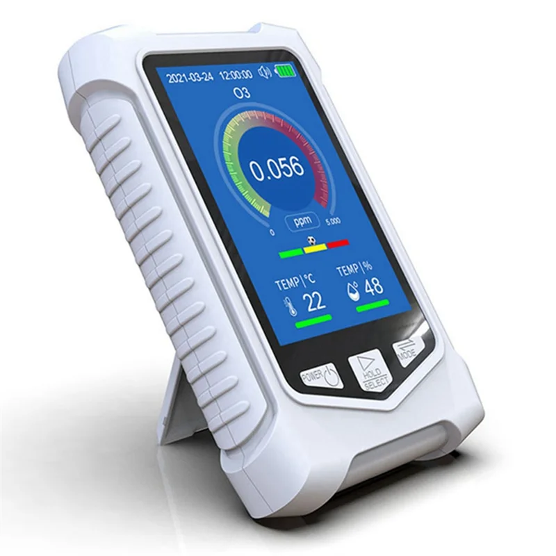 ZIZI Portable Ozone Analyzer Multifunctional Intelligent O3 Ozone Meter Gas Detector Sensor Air Quality Pollution