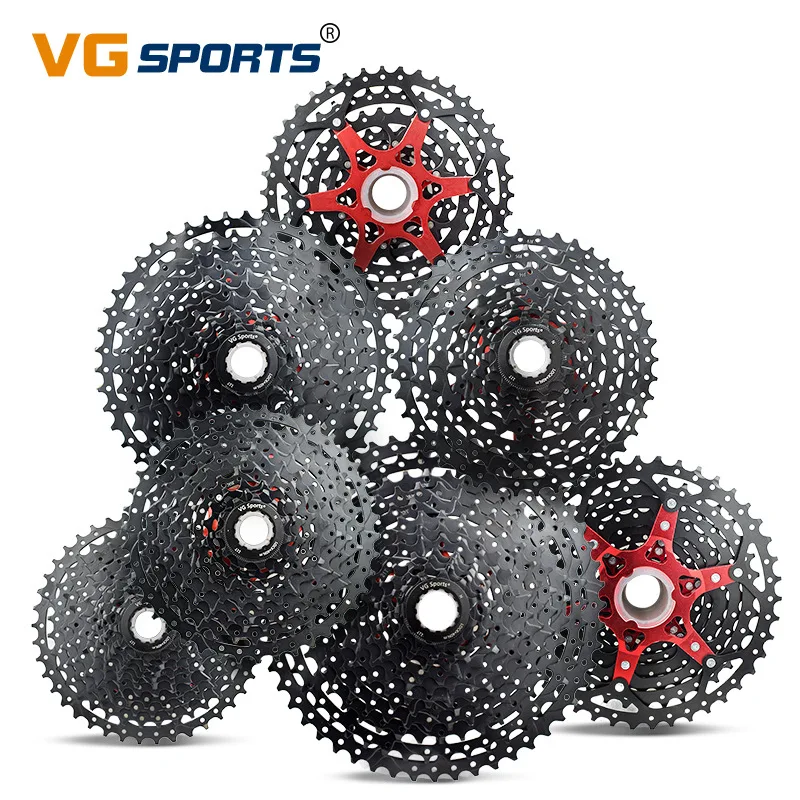 NEW VG SPORTS 8 9 10 11 12 Speed MTB Bike Cassette Separate Freewheel Bracket Sprocket 42T 46T 50T 52T Mountain Bike Accessories