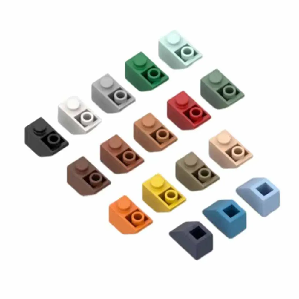 60 uds pendiente MOC invertida 45 2x1 3665 DIY ladrillos luminosos compatibles con juguetes de partículas ensamblados para niños bloques de construcción