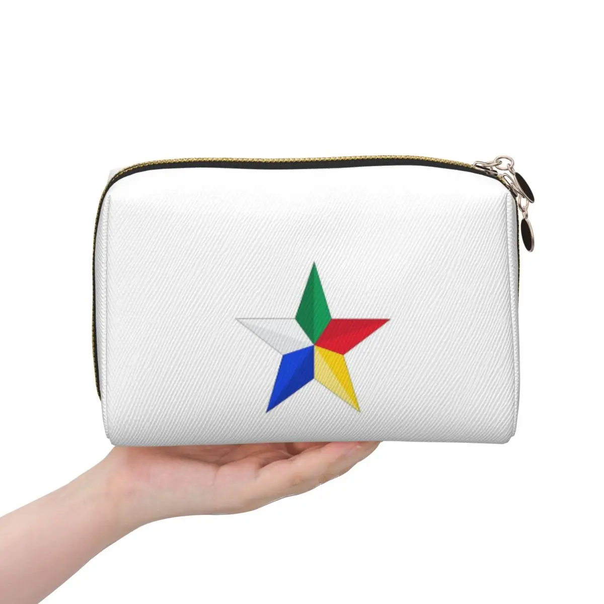Druze Star Women Cosmetic Bags Travel Makeup Organizer Pouch Toiletry Storage Dopp Kit Case