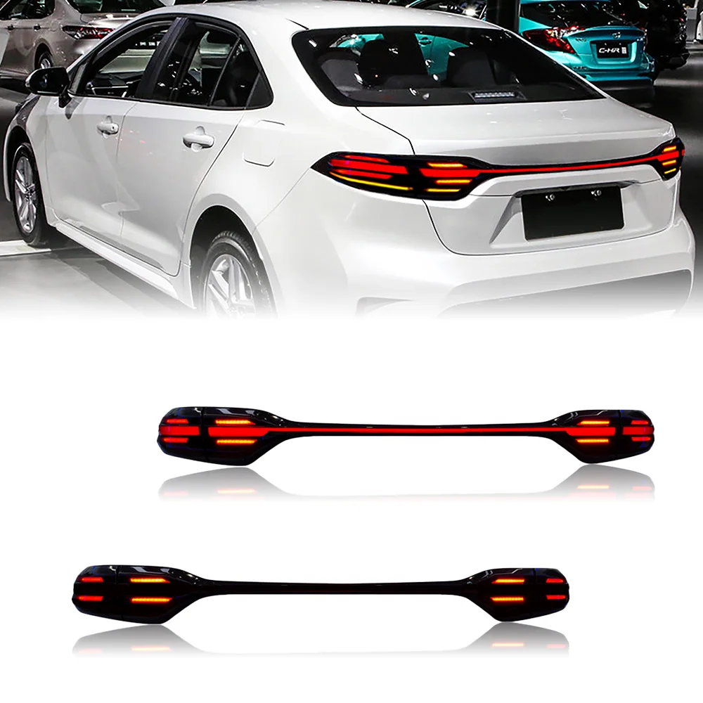 

Wholesales Full LED US Corolla SE LE Sedan back rear lamp 2019 2020 2021 2022 2023 Tail Lights For Toyota Levin