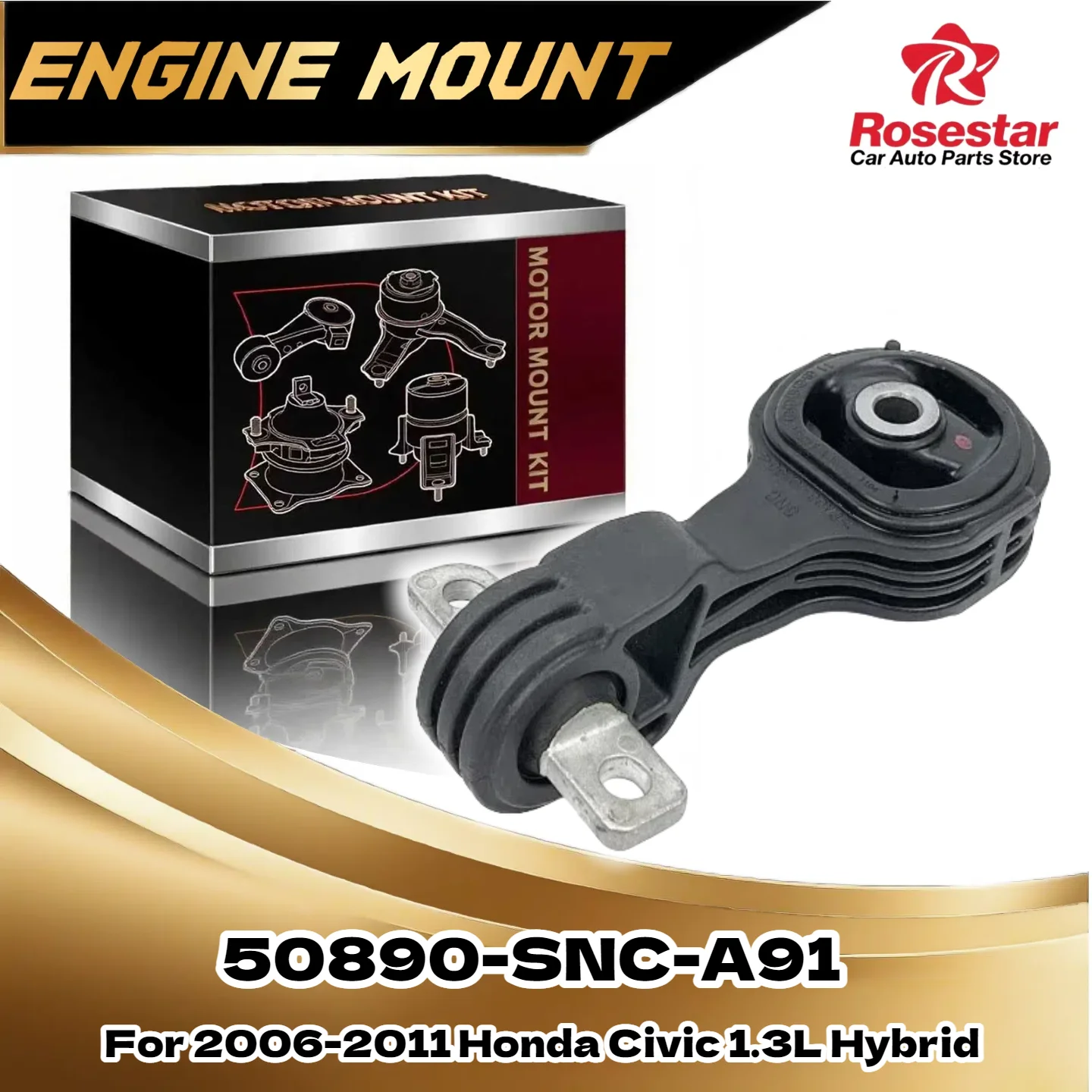 

For Honda CIVIC DAA-FD3 Rod Torque (Lower) Genuine JDM 50890-SNC-A91 9553, A65029, 4885, 50890SNCA91, 602-2676