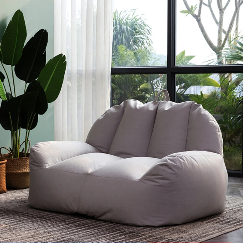 

Nordic Simple Modern Bean Bag Balcony Recliner Small Apartment Single Sofa Small Sofa Tatami