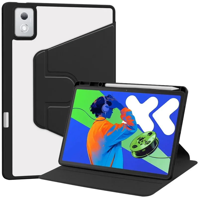 

For Lenovo Xiaoxin Pad Pro 12 7 2025 Case 360 Rotating Tablet Case for Xiaoxin Pad Pro 2025 Case 12.7'' Cover with Pencil Holder