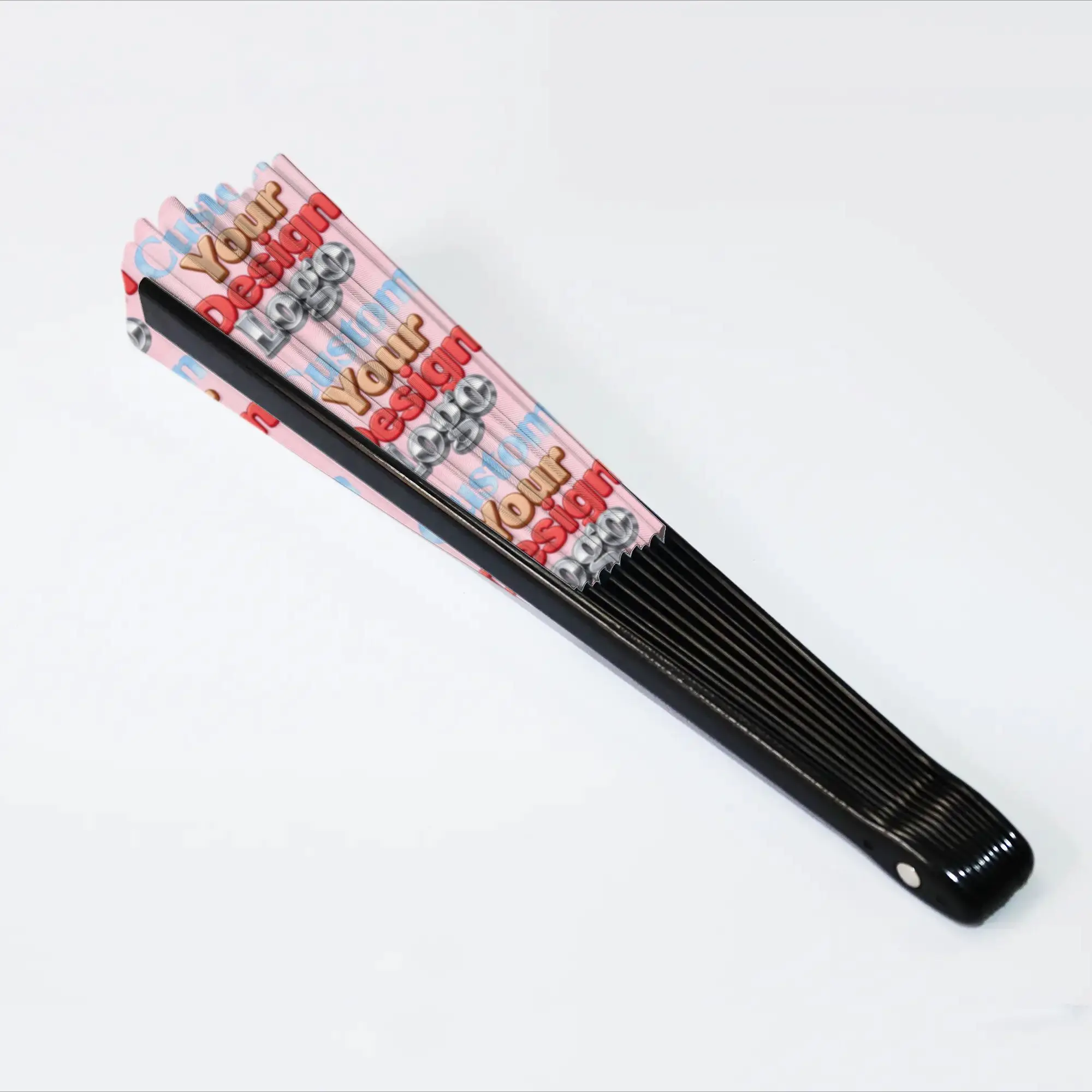Custom Your Design Logo Traditional Folding Fan Chinese Style Personalized High-Quality Fans Gift Elegant Decorative Hand Fan