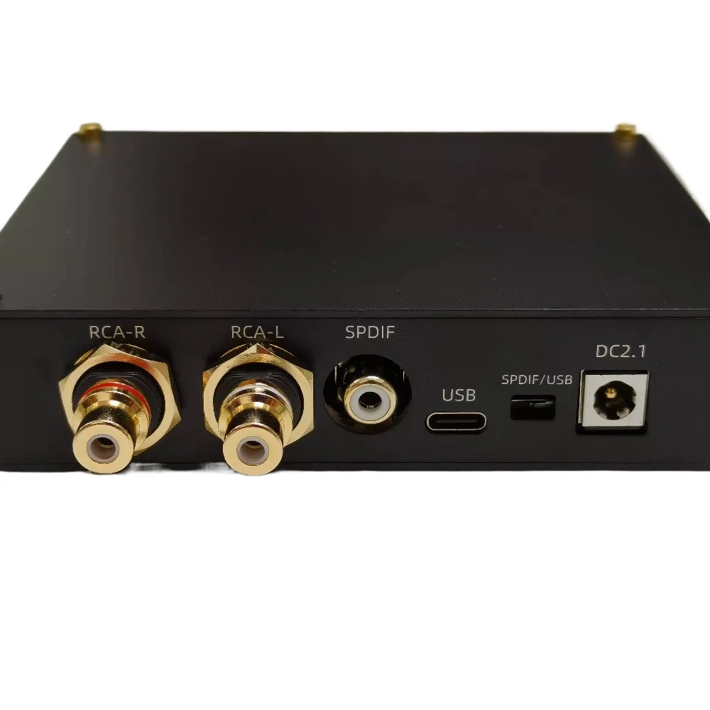 Upgraded R2R V4.0 Audio Decoder, RCA 3.5 4.4mm Output, Coaxial USB Input, CNC Housing, PCM 24bit