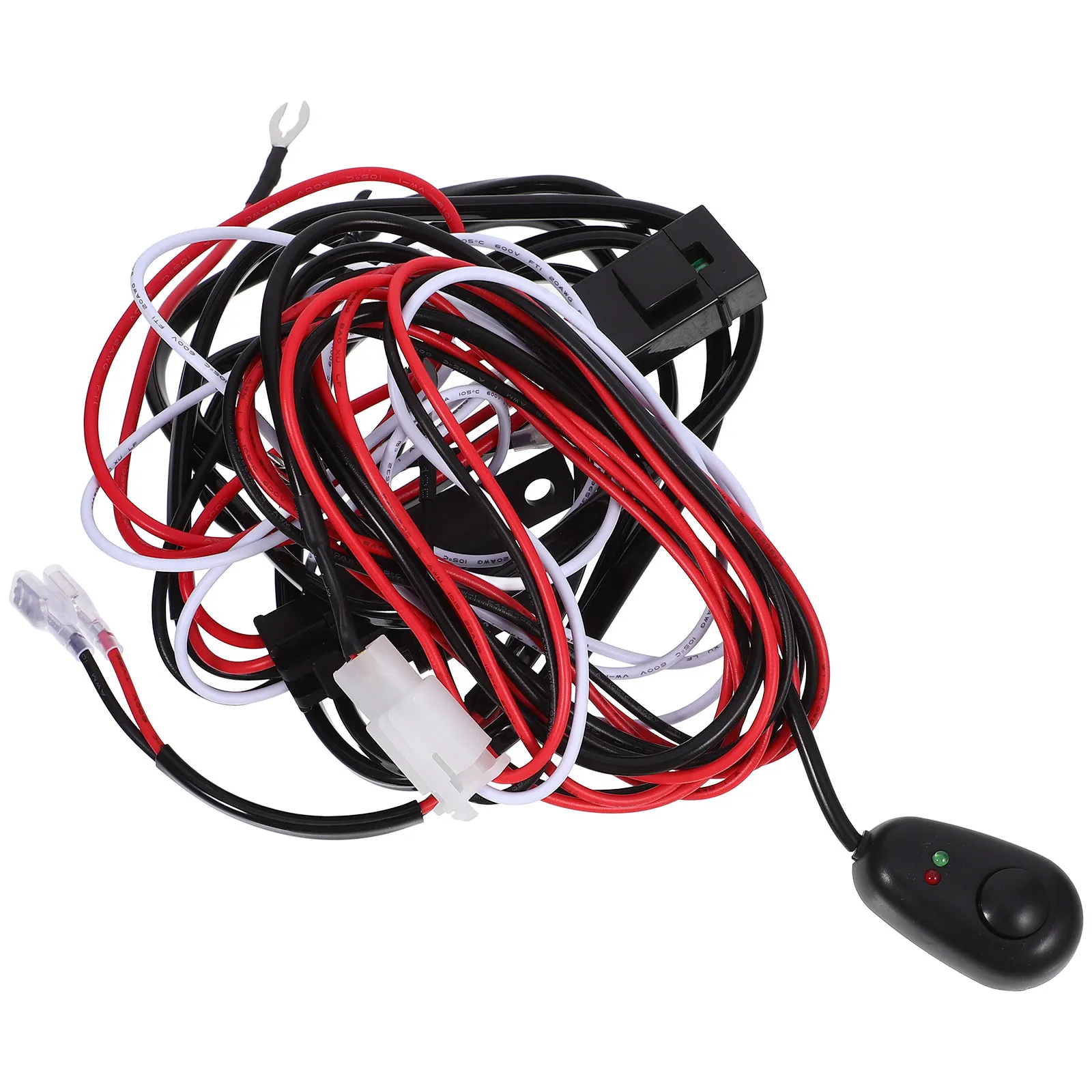 

1Set LED Work Light Wiring Harness Kit 12V Fog Light Wiring Harness for Cars Trucks Suvs with Switch Easy Install Reliable