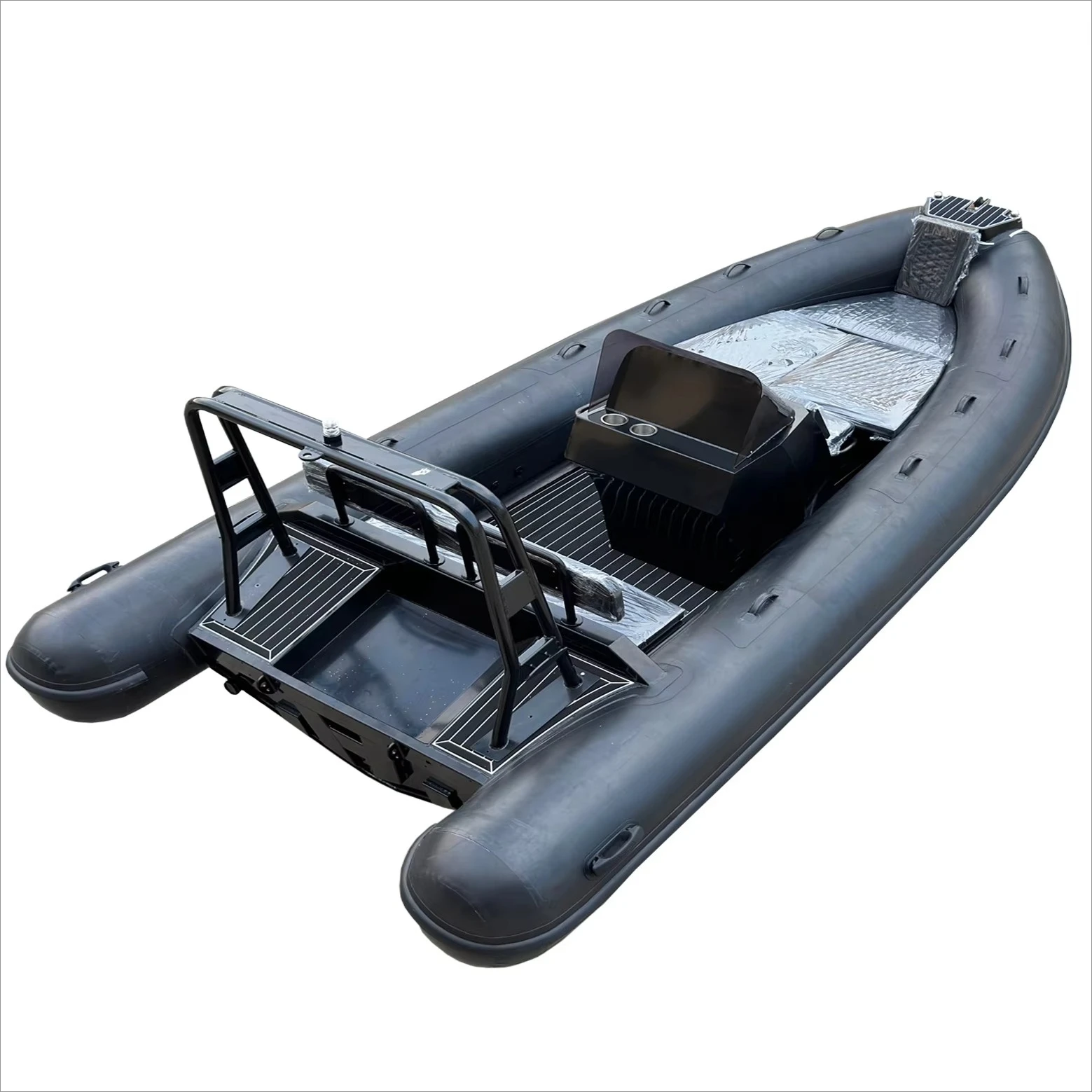 Sport 16ft RIB520 Deep-V Hull PVC/Hypalon/Orca Rigid Inflatable Boat Fishing Boat for Sale