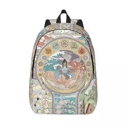 Original Avatar Korra Mochila, Escola Primária do Ensino Médio Estudante Bookbag, Adolescentes Daypack, Presente