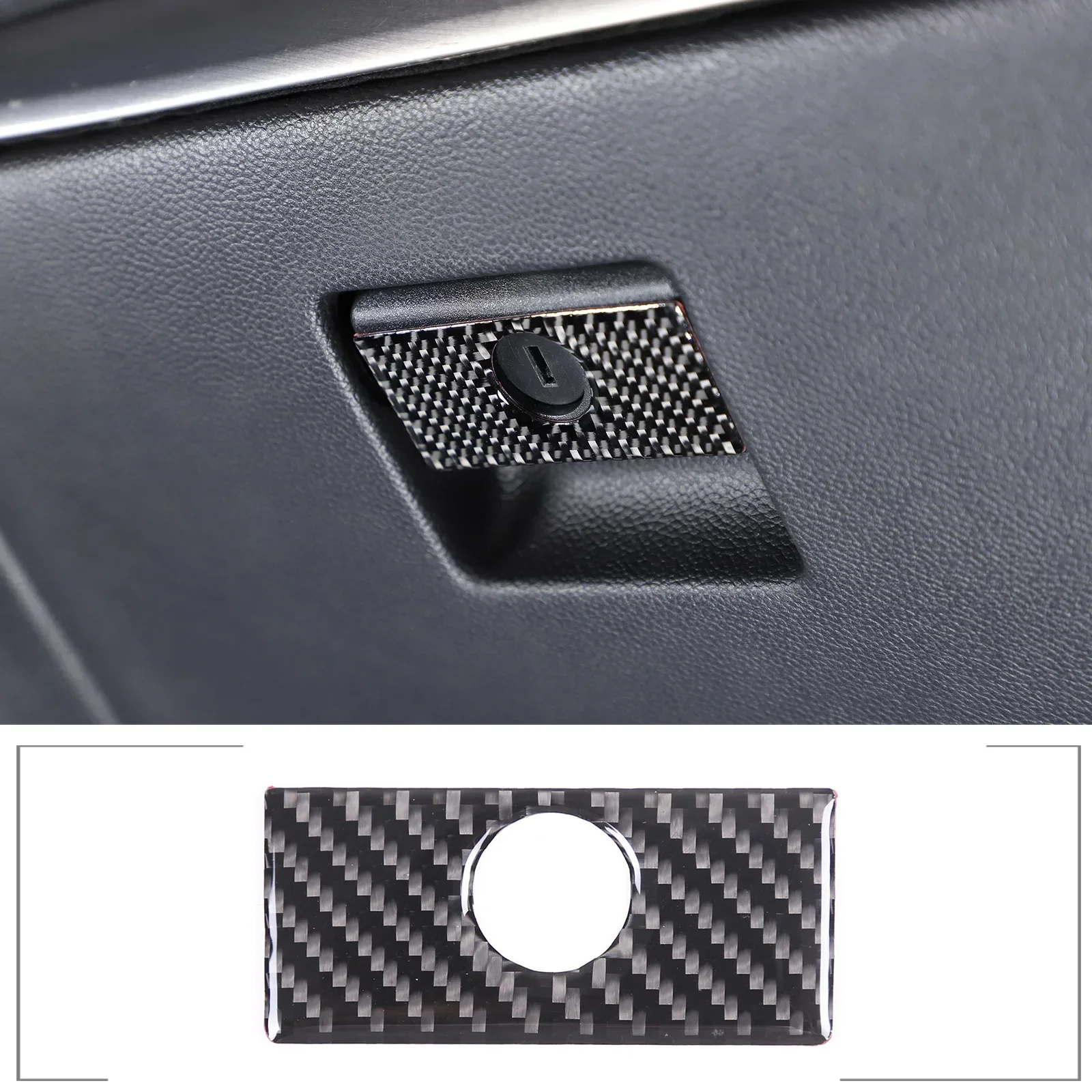 

Soft Carbon Fiber Car Glove Box Switch Button Panel Trim Stickers for 2007-2013 Infiniti G25 G35 G37 Car Accessories