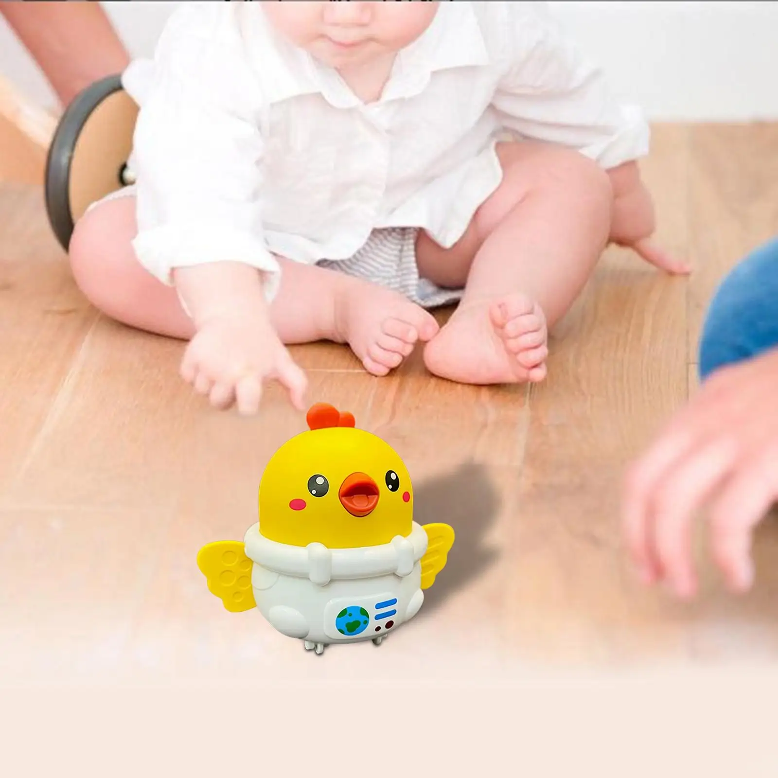 Press Inertia Toys Space Chicken Sliding Kids Chick Boys for Children Toddlers Toys